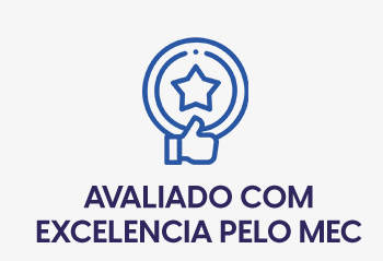 Avaliado com excelencia pelo mec