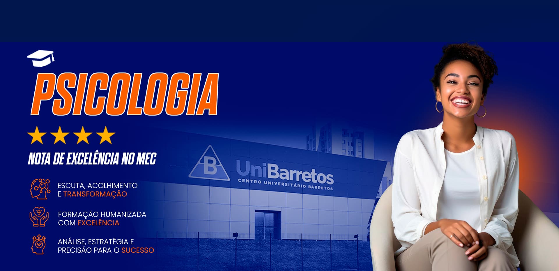 Curso de Psicologia: Faculdade em Barretos