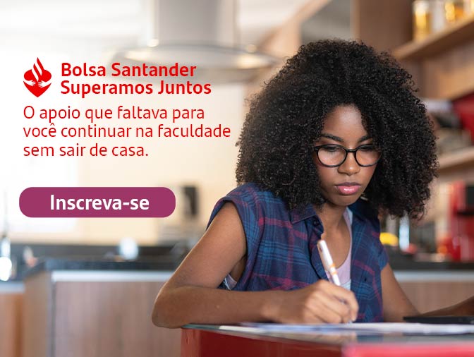 Bolsas Programa Santander Superamos Juntos - Inscrições Abertas