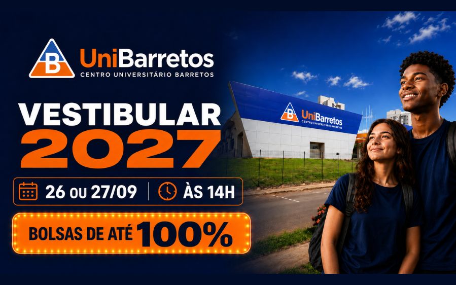 Vestibular 2027 está com inscrições abertas
